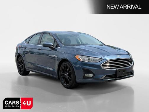 Blue Metallic 2019 Ford Fusion SE