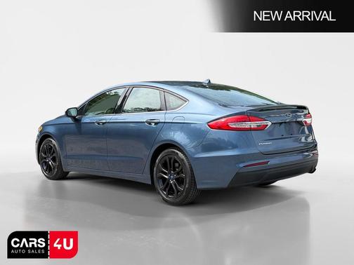Blue Metallic 2019 Ford Fusion SE