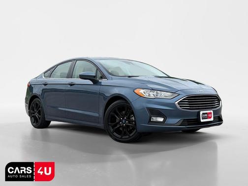 Blue Metallic 2019 Ford Fusion SE