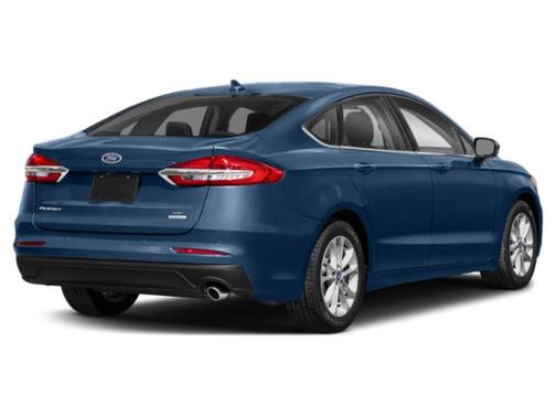 Blue Metallic 2019 Ford Fusion SE
