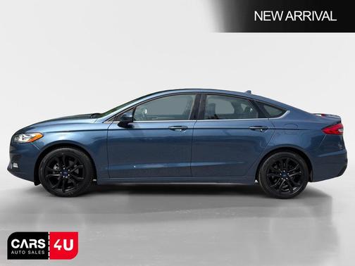 Blue Metallic 2019 Ford Fusion SE