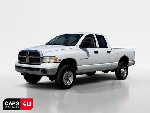 Bright White 2004 Dodge Ram 2500 SLT Quad Cab