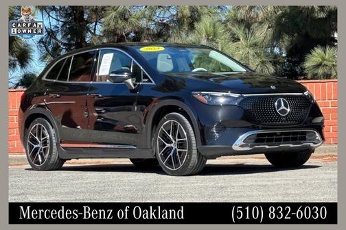 Obsidian Black Metallic 2024 Mercedes-Benz EQE 350+ Base