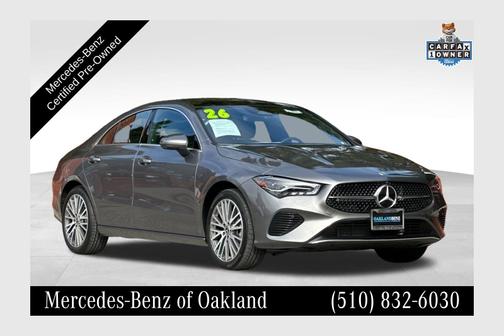 Mountain Grey Metallic 2026 Mercedes-Benz CLA 250