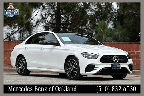 Polar White 2023 Mercedes-Benz E-Class E 450 4MATIC