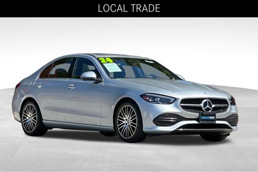Cirrus Silver Metallic 2024 Mercedes-Benz C-Class