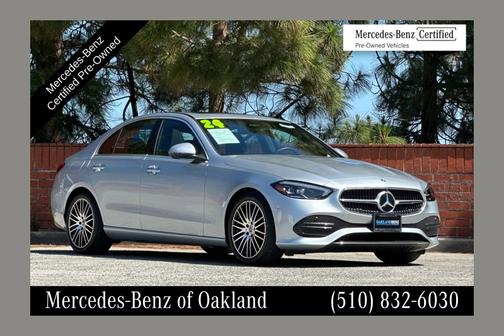 Cirrus Silver Metallic 2024 Mercedes-Benz C-Class