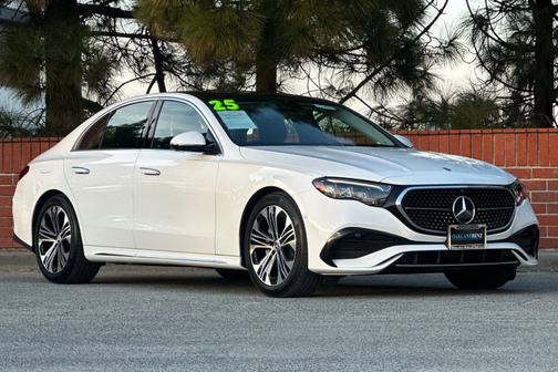 Polar White 2025 Mercedes-Benz E-Class
