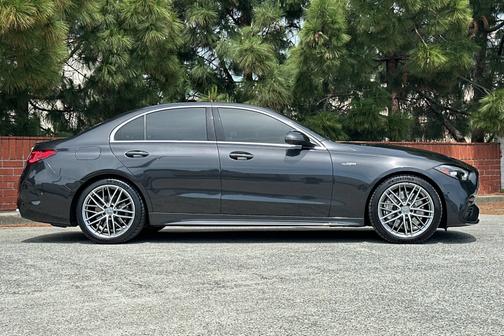 Graphite Grey Metallic 2023 Mercedes-Benz AMG C 43 4MATIC
