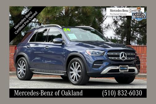 Twilight Blue Metallic 2024 Mercedes-Benz GLE 350