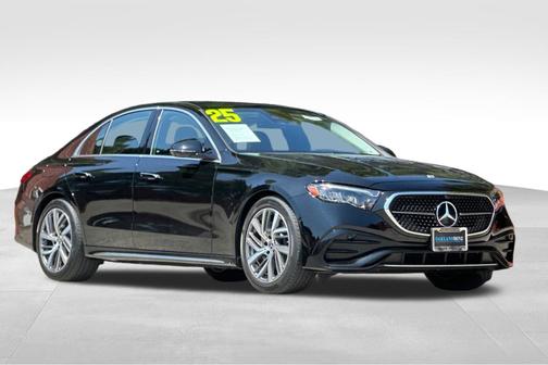 Black 2025 Mercedes-Benz E-Class