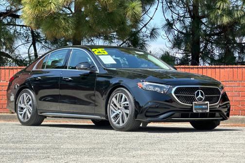 Black 2025 Mercedes-Benz E-Class
