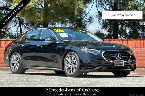 Black 2025 Mercedes-Benz E-Class