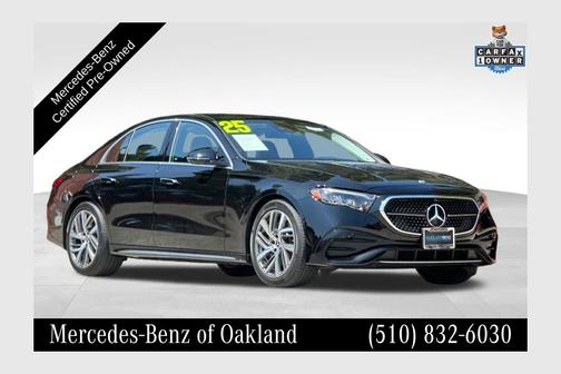 Black 2025 Mercedes-Benz E-Class