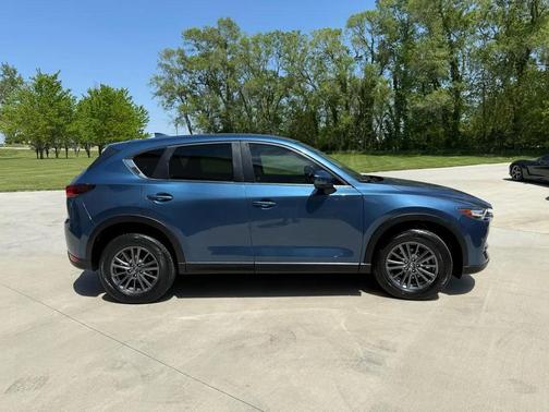 Eternal Blue Mica 2021 Mazda CX-5 Touring