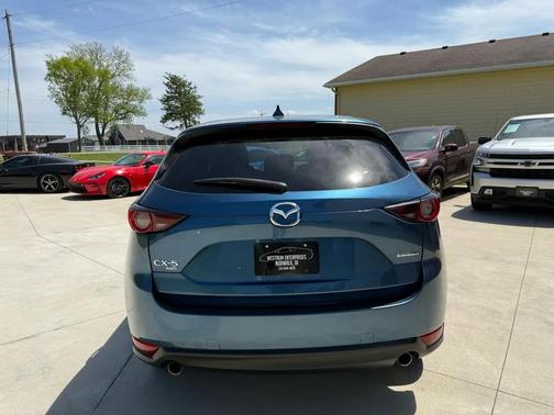 Eternal Blue Mica 2021 Mazda CX-5 Touring