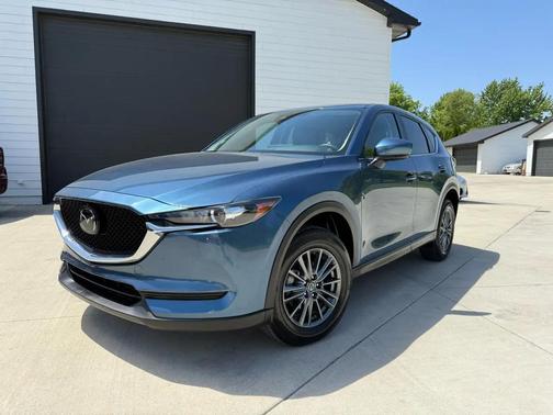 Eternal Blue Mica 2021 Mazda CX-5 Touring