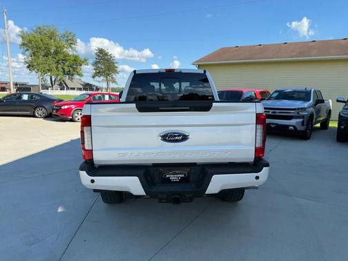 White Platinum Metallic Tri-Coat 2019 Ford F-250 Platinum