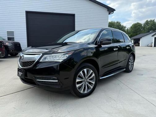 Crystal Black Pearl 2016 Acura MDX 3.5L w/Technology Package