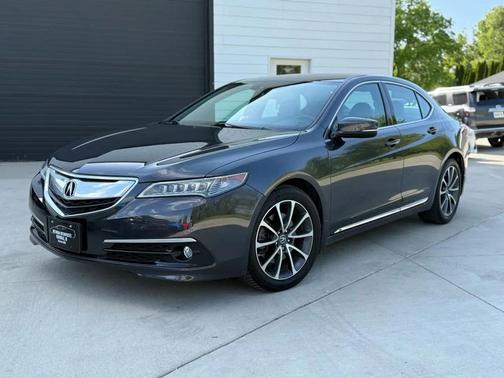 GRAY 2015 Acura TLX V6 Tech