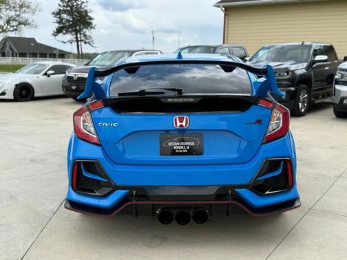 Boost Blue Pearl 2021 Honda Civic Type R Touring