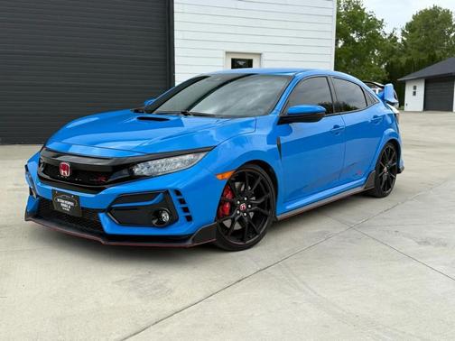 Boost Blue Pearl 2021 Honda Civic Type R Touring