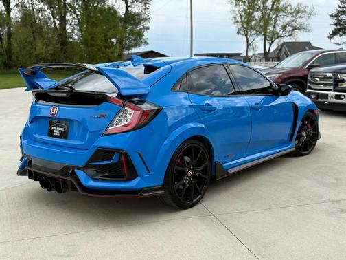 Boost Blue Pearl 2021 Honda Civic Type R Touring