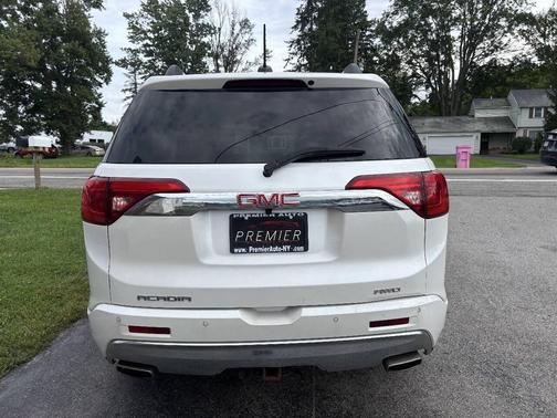 White 2017 GMC Acadia Denali