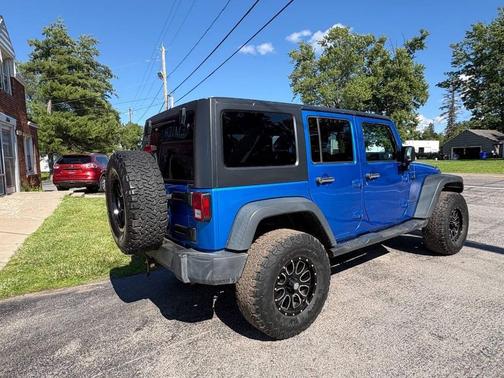 Hydro Blue Pearl Coat 2015 Jeep Wrangler Unlimited Sport