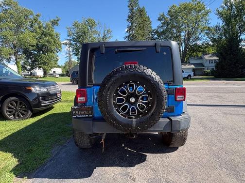 Hydro Blue Pearl Coat 2015 Jeep Wrangler Unlimited Sport
