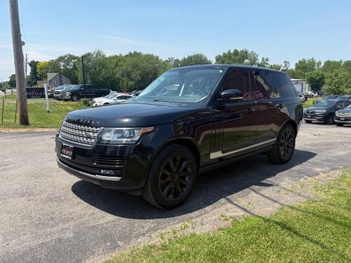 Black 2014 Land Rover Range Rover 3.0L Supercharged HSE
