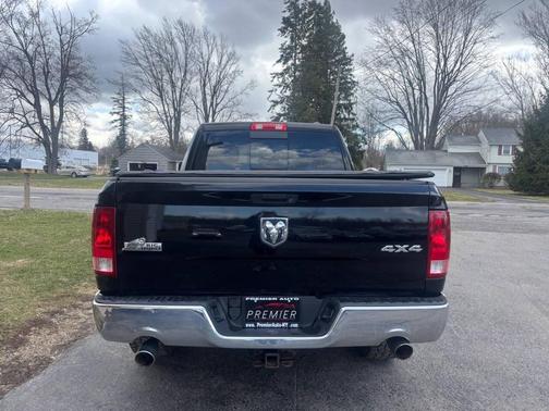 Black Clear Coat 2012 RAM 1500 Big Horn 4x4 4dr Quad Cab 6.3 ft. SB Pickup