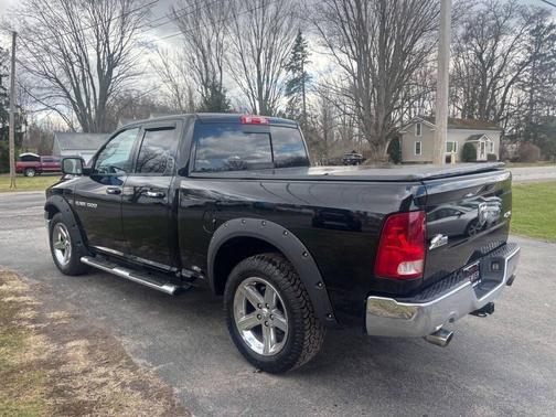 Black Clear Coat 2012 RAM 1500 Big Horn 4x4 4dr Quad Cab 6.3 ft. SB Pickup