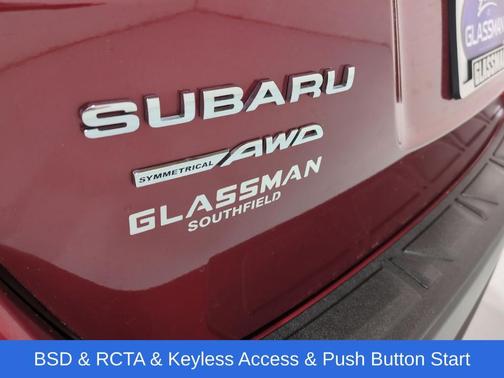 Crimson Red Pearl 2025 Subaru Outback Premium