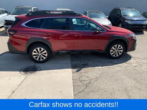 Crimson Red Pearl 2025 Subaru Outback Premium