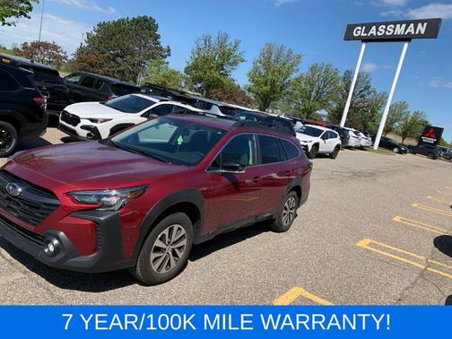 Crimson Red Pearl 2025 Subaru Outback Premium