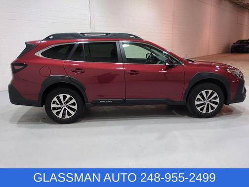Crimson Red Pearl 2025 Subaru Outback Premium
