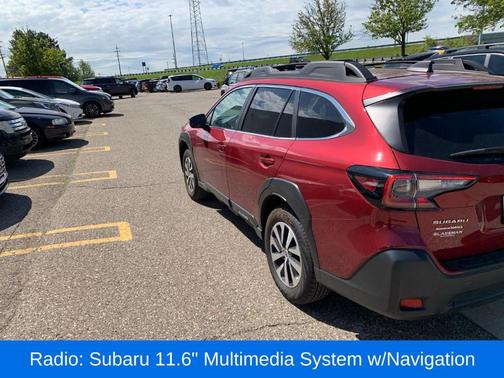 Crimson Red Pearl 2025 Subaru Outback Premium