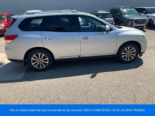 Brilliant Silver 2014 Nissan Pathfinder SL