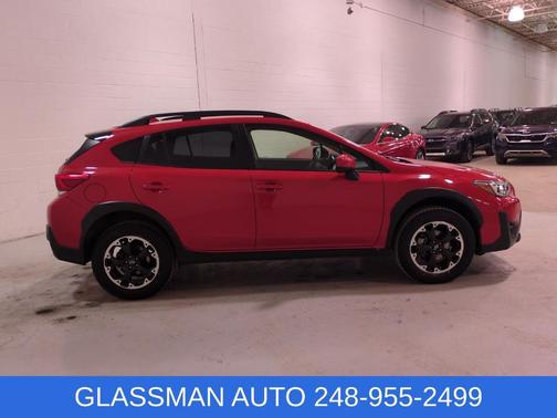 Pure Red 2023 Subaru Crosstrek Premium
