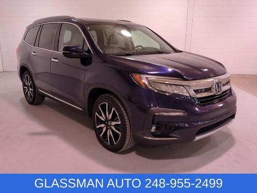 Blue 2019 Honda Pilot Elite