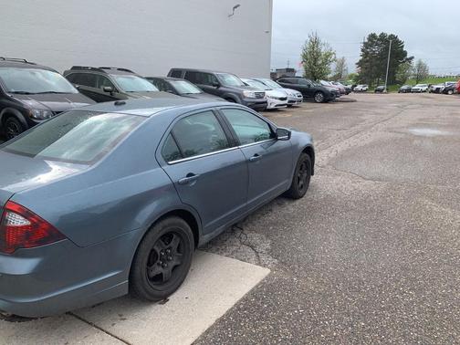 Steel Blue Metallic 2011 Ford Fusion SE
