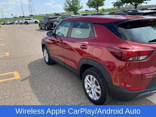 Scarlet Red Metallic 2021 Chevrolet Trailblazer LS