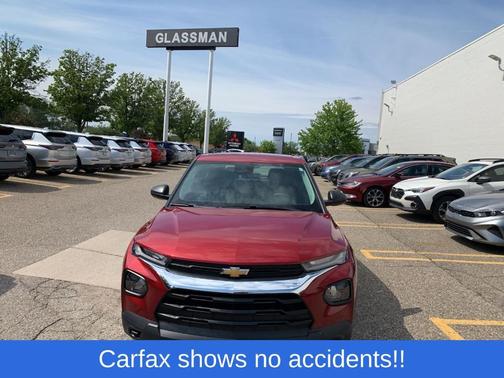 Scarlet Red Metallic 2021 Chevrolet Trailblazer LS