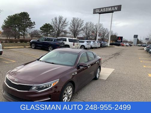 Sangria Red 2016 Kia Optima LX