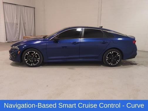 Sapphire Blue 2022 Kia K5 GT-Line