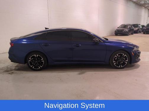 Sapphire Blue 2022 Kia K5 GT-Line