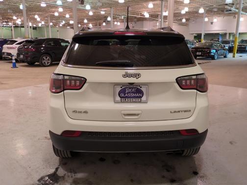 White Clearcoat 2018 Jeep Compass Limited