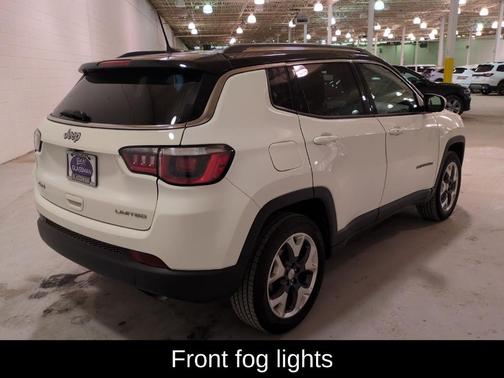 White Clearcoat 2018 Jeep Compass Limited