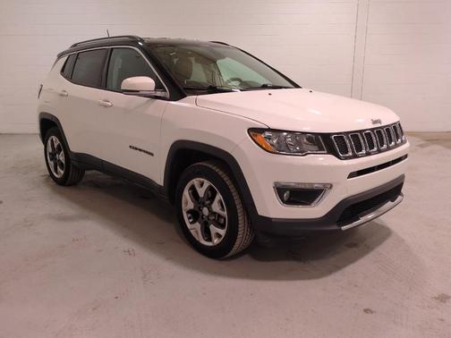 White Clearcoat 2018 Jeep Compass Limited